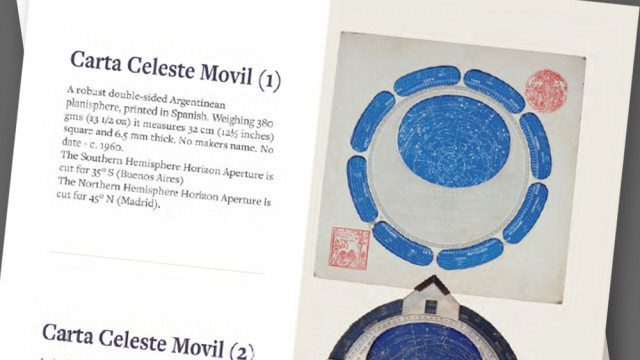 Card planispheres – a collector’s guide