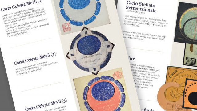 Card planispheres – a collector’s guide